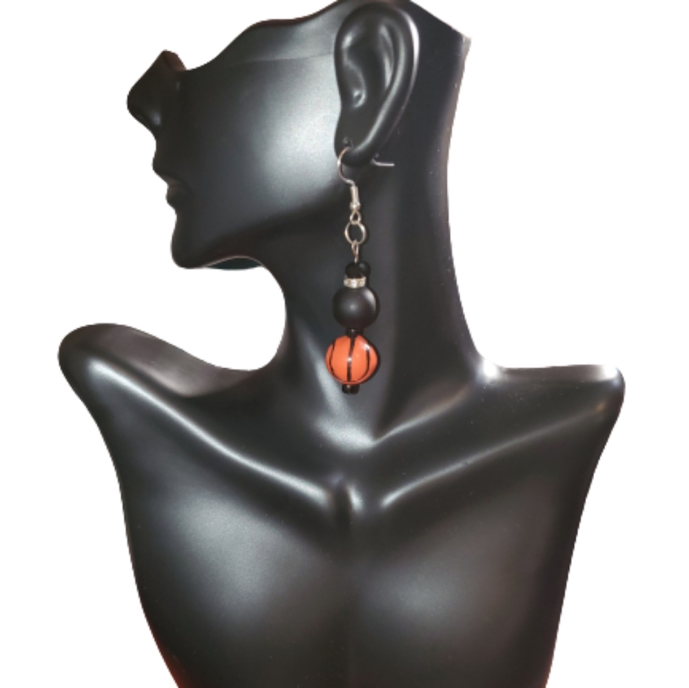 Basketball Earrings!
